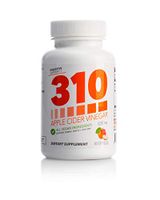 Vegan Apple Cider Vinegar Capsules by 310 Nutrition - ACV Capsules Support Healthy Digestion | Supplements Weight Loss Goals, Digestion & Detox Support - 60 Capsules (2.0)