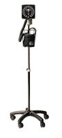 Graham-Field Labtron Aneroid Sphygmomanometer with Large Cuff, Mobile Stand with Wheels, and Storage Basket, Black, V223