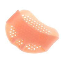 LXHSY Foot Thumb Straightener -Silicone Gel Forefoot Pads Breathable Soft Protector Elastic Pain Relief Insole, Thumb Eversion Corrector 5 Pairs,White