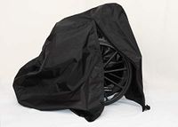 Diestco Manual Wheelchair Cover Accessory Durable Black Lightweight Nylon
