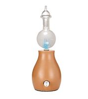 Nebulizer Diffuser - Professional Grade Glass Premium, Nebulizing Professional Machine, Waterless Aromatherapy Diffuser for Essential Oil No Heat, No Water, No Plastic (Orange)