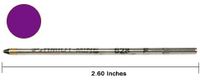 Monteverde Refills D-1 Size Soft Roll Purple Medium Point Multi Functional Pen - D131PL