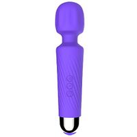 Upgraded Powerful Wand Massager, 100% Waterproof Wireless Rechargeable Handheld Massagers with 20 Magic Vibration Modes, Back, Neck Body Massage with Powerful Frequency for Sports Recovery
