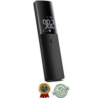 Digital Infrared Thermometer Forehead Temporal for Adults Touchless Ear Led Oral Instant Temperature Termometro for Kids Baby Babies Basal Rectal for Body Head Human Read no Touch (1pack Black)