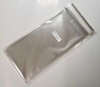 UNIQUEPACKING 100 Pcs 9x12 Inch Clear Resealable Cellophane Cello Bags - Tape on Lip (Flap)