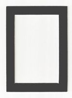 Charcoal - Dark Gray Acid Free Picture Frame Mat, 20x24