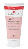 Medline Soothe and Cool Inzo Antifungal Cream, White, 12 Count