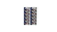 2 X 10 pack MAXELL AG13 LR44 357 button cell battery Hologram (20 Batteries Total)