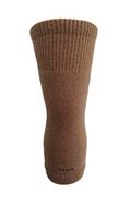 Men Women Knee Braces Warm Soft 70% Camel Wool Kneepads Brown Long Arthritis, 1 Pair. Made in Mongolia.