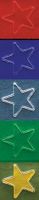Eureka Back to School Classroom Supplies, Presto-Stick Assorted Star Stickers, 1/2'', 750 pcs