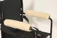 Wheelchair Armrests Fleece Pair for Full Arms 14-15, 1 Pound