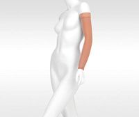 Juzo Dynamic Varin 3512 30-40mmhg Armsleeve with Silicone Top Band for Women
