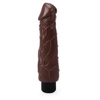 SeksBee 100% High Quality Wireless Big Long Realistic Relax Massager Powerful Waterproof Brown Battery Operated 2 AA (Not Include) Discreet Package