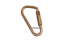 Elk River Fall Rated Steel Carabiner with Auto Twist-Lock, Fall Rated, 2" Gate Opening