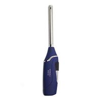 Navpeak Small Candle Lighter Handy Refillable Butane for Kitchen Fireplace Pilot Light BBQ Grill Stove Without Gas (Butane Not Included) (Blue)