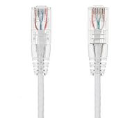 Cable Leader Ultra Slim Cat6 28 AWG UTP Snagless Ethernet Network Patch Cable (6 Foot (1 Pack), White)