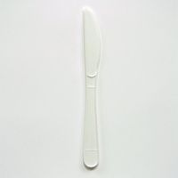 Empress Plastic Knife White dense pack Heavy weight 1000 per case