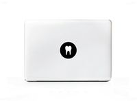 DecalGalleria - Tooth Teeth Dentist Decal Sticker for MacBook, MacBook Pro and MacBook Air 11, 12, 13, 15, 17 inch