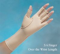 Norco Edema Glove 3/4 Finger Over The Wrist - X-Small: Right