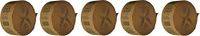 Walter E Clark 4-Inch by 150-Foot Tree Wrap 00304 (5-(Pack))