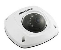 Hikvision DS-2CD2532F-IS Mini Dome Network Camera 3MP, Full HD 2048X1536, 4mm Lens, IP66 Weatherproof, IR LEDs Up to 10 Meters, Micro SDCard Slot / IP, H.264/MJPEG, True Day/Night, Digital WDR, 3D DNR