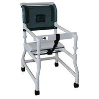 MJM International WT418-3 Wood Tone Standard Walker, 300 oz Capacity, 42" Height x 36" Length x 22" Width, Royal Blue/Forest Green/Mauve/Tan