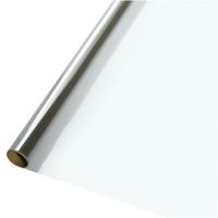 30 in. x 100 ft. Sparkle Wrap Clear Cellophane Wrap Roll Pkg/6
