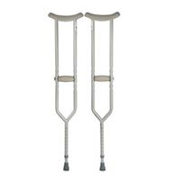 Bariatric Underarm Crutch, Bariatric Adult Crutches, Bariatric Crutches, 500 lb. Capacity, Adjustable User Height 5'2" to 5'10", Steel
