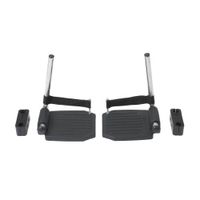 Wenzelite Drive Medical First Class School Chair Optional Footrest, Large, 1 Pair, Black