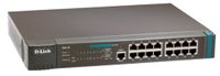 D-Link DSH-16 10/100 Dual Speed 16 Port Hub with Auto-Sensing Nway