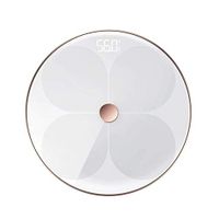 Lfsp Bluetooth Digital Display Scales, Body Fat Scales, Digital Bathroom Scale, Body Fat/Body Mass Index, Body Composition Analysis Floor Scales, Kg/Lbs (Black White Optional) (Color : B)