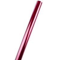 JAM PAPER Cellophane Gift Wrap - Transparent Wrapping Paper - 12.5 Sq Ft - Red - Roll Sold Individually