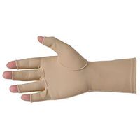 Over-the-Wrist Edema Gloves, Open Finger, Comfortable Economical Gloves Provide Gentle Compression, Right Hand, Medium