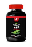 Gray Hair Root Concealer - Anti Gray Hair for Men and Women - GET Your Style Back - Stops Grey Hair Change - catalase Supplement - 1 Bottle (60 Capsules)