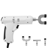 Electric Spine Massager, Cimenn Electric Spine Adjuster, Chiropractic Relax Tool Adjusting Massager with Four Massage Heads, Complete Muscle Relaxation (US Plug)