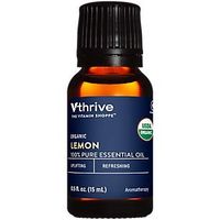 Organic Lemon 100 Pure Essential Oil Aromatherapy (0.5 Fluid Ounces)