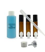 Grand Parfums Perfume Oil Set- Eros for Men Type by V'ersace Oil Set With Roller Bottles and Tools to Fill the Bottles