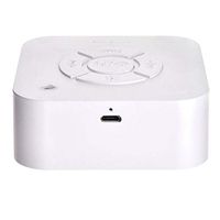 White Noise Machine USB Rechargeable Timed Shutdown Sleep Sound Machine for Sleeping Relaxation for Baby Adult Office Travel