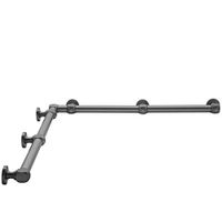Jaclo G70-48-48-IC-SN - G70 48" x 48" Inside Corner Grab Bar
