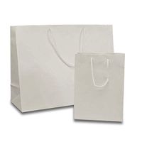White Euro Bags | Quantity: 25 | Width: 12" Gusset - 5 1/2"
