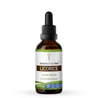 Licorice Tincture Alcohol Extract, Organic Licorice Glycyrrhiza Glabra Healthy Digestion 2 oz