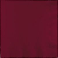 Club Pack of 500 Burgundy Purple 3-Ply Paper Party Lunch Napkins 6.5"