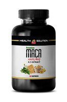 Increase Energy for Women - MACA Extract 4:1 Premium 1600MG - maca Root Capsules for Women - 1 Bottle 60 Capsules
