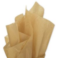 A1BakerySupplies® High Quality Gift Wrap Color Tissue Paper - Preimum Quality Paper Made in USA 15 X 20 Inches - 100 Sheets per Pack (Solid Kraft)