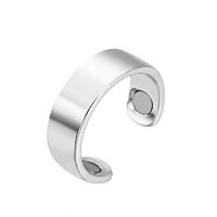 1.NO Elegant Copper Magnetic Therapy - Women's Wollet Pure Copper Magnetic Therapy Ring for Arthritis relieves Carpal Tunnel with 2 Strong Magnets (Silver)