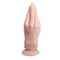 Bache60 Anāl Plúg Dil-do Sùction Cup Hānd Shape Anūs Stúffed Būtt Plúgs Stimulàtion Pénis Adullt Six Toys for Couples