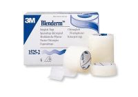 3M Blenderm Clear Hypoallergenic Plastic Surgical Tape