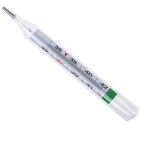 Finetoknow Mercury-Free Dual Scale Classic Traditional Glass Accuracy Thermometer for Home