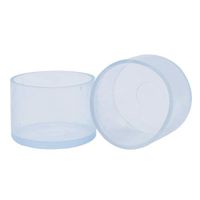 Treely 8Pcs Leg Tips Caps, 1 1/2 Inch Hardwood Floor Protectors Chair Leg Caps Furniture Feet Cover, Transparent