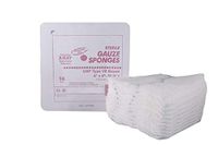 Type VII Gauze Sponges 4" x 4". Case of 300 32-ply X-Ray Detectable Gauze Dressings for Wound Cleaning, prepping, debriding, Packing. Sterile, 100% Cotton, Latex-Free.